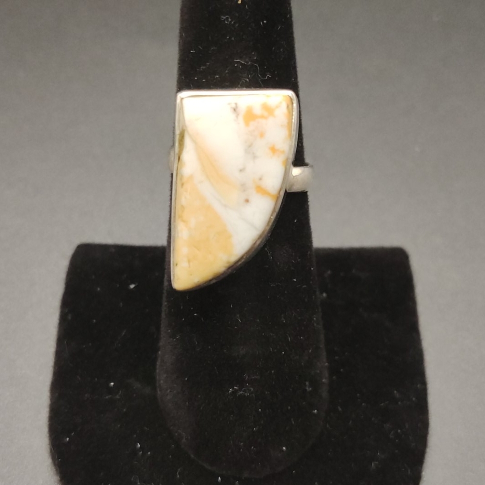 Semi Precious Stone Silver ring 💍